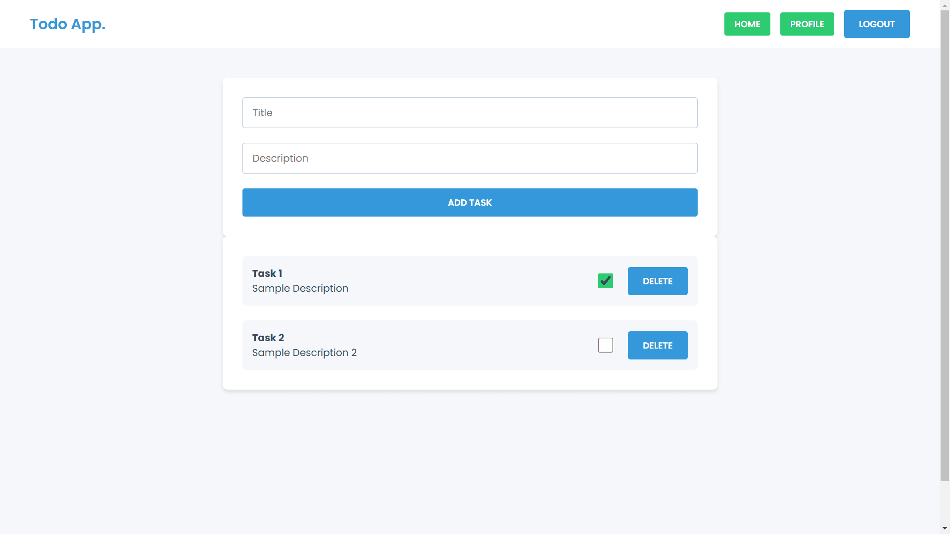 To Do App